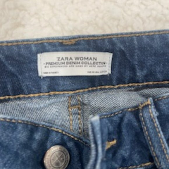 Zara Womens Premium Denim collection Size 6 - Picture 2 of 3